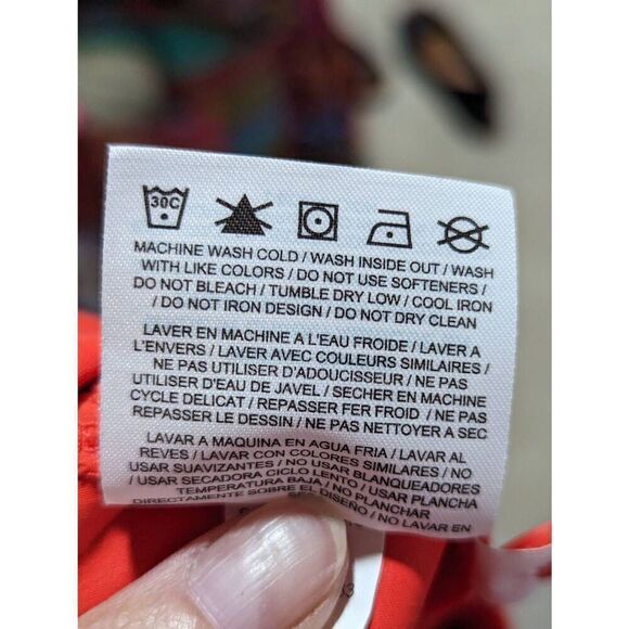 Nike Golf Women's 6 Orange Polyester Dri-Fit Shorts - Picture 6 of 8